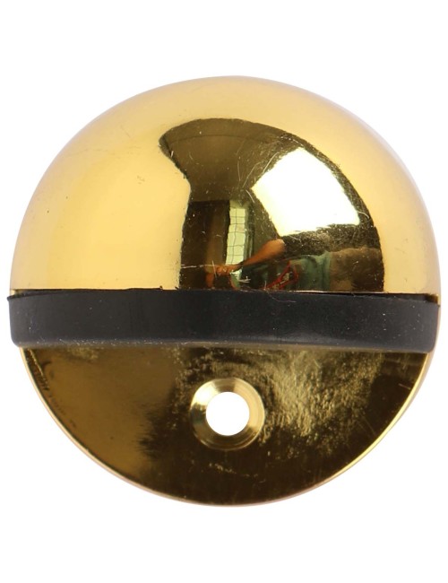 DOOR STOPPER HALF ROUND GOLD 41 MM