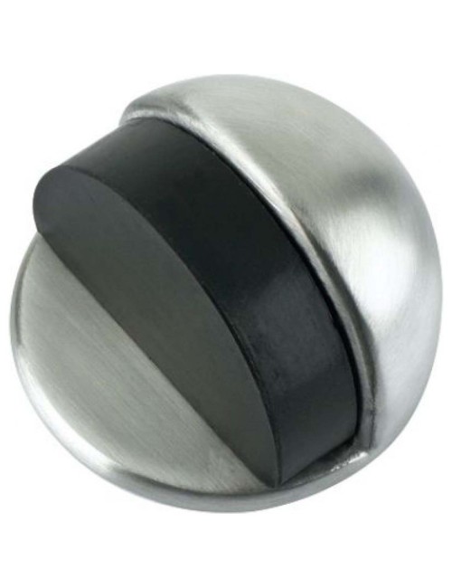 19000522 DOOR STOPPER HALF ROUND SILVER 45 MM H.D.