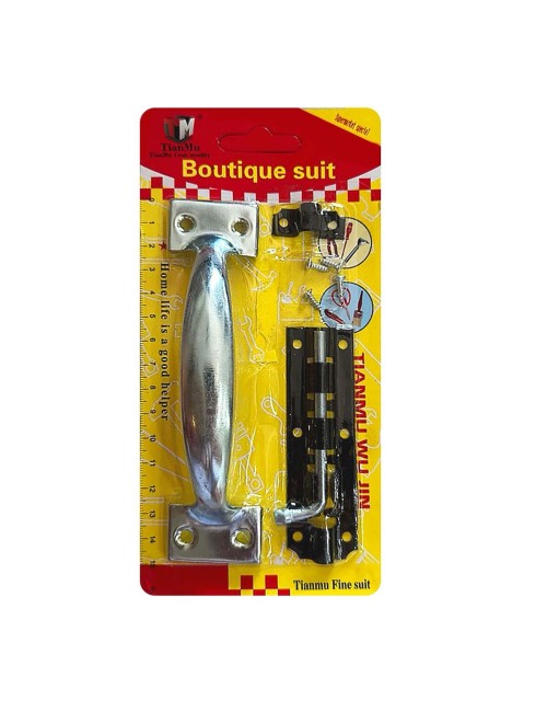 TM-220 DOOR HANDLE STAINLESS STEEL,WOODEN DOOR LOCK SET