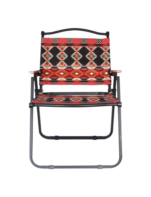 LB-21250/21251/21252 JIHAM FOLDABLE CAMPING CHAIR WITH ARMREST 54X40X40CM