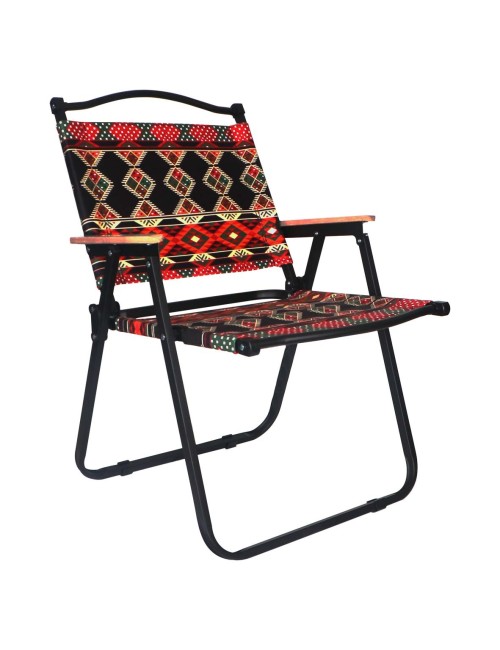 LB-21250/21251/21252 JIHAM FOLDABLE CAMPING CHAIR WITH ARMREST 54X40X40CM