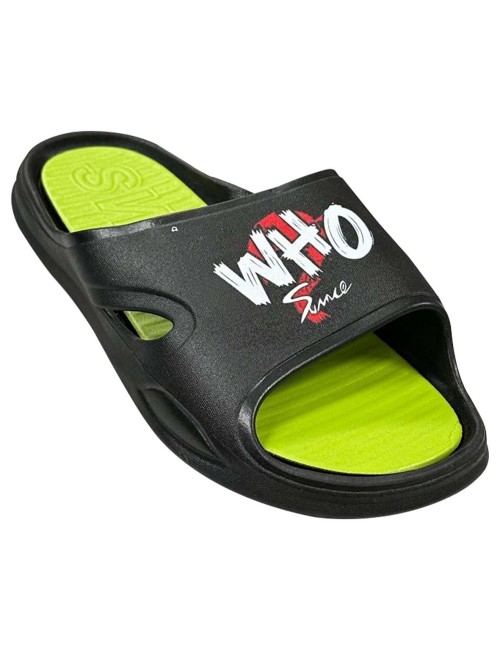 WS-80466- WHO UNISEX FILIP FLOPS SLIPPERRS نعال