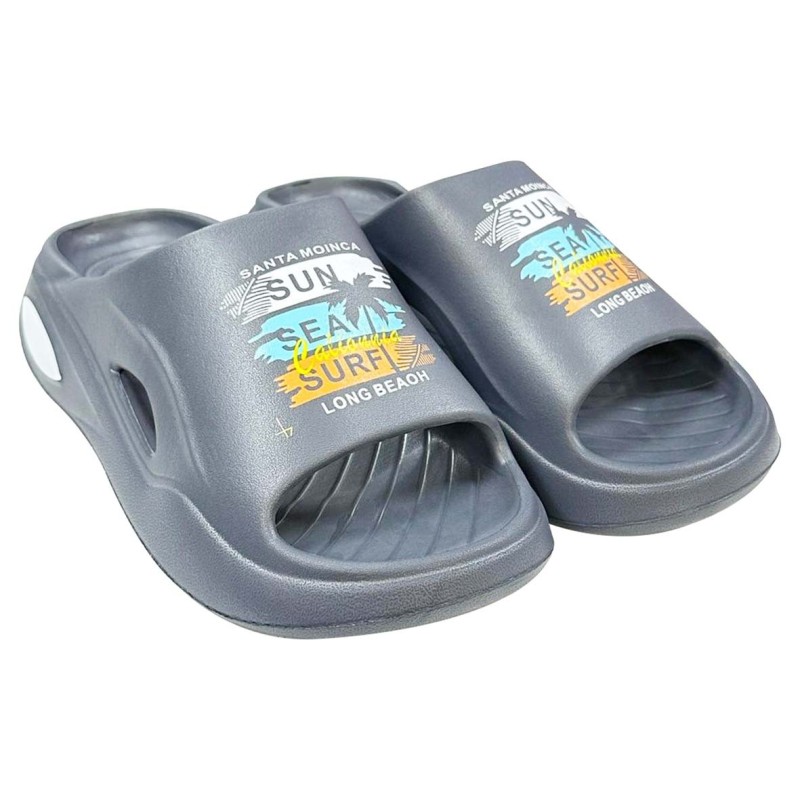 WS-80476 UNISEX CLOUD SLIDES SLIPPERS SLIDES