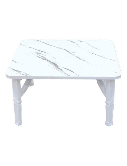 NU-81060 MODERN PATTERN FOLDING TABLE 60X60X30CM
