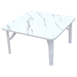 NU-81060 MODERN PATTERN FOLDING TABLE 60X60X30CM