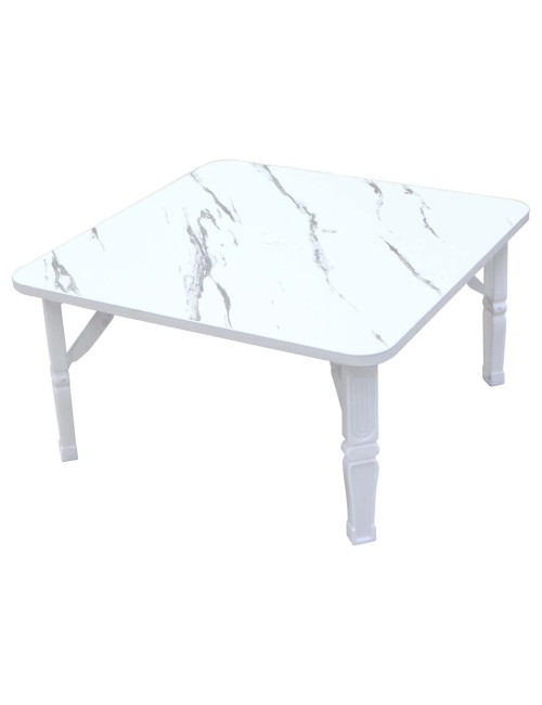 NU-81060 MODERN PATTERN FOLDING TABLE 60X60X30CM