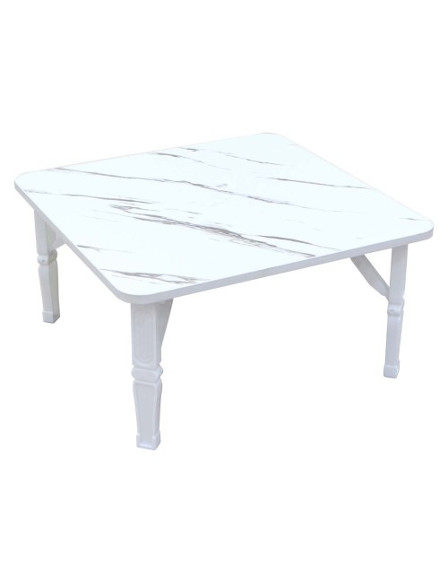 NU-81060 MODERN PATTERN FOLDING TABLE 60X60X30CM