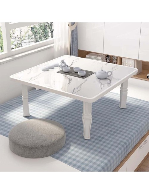 NU-81060 MODERN PATTERN FOLDING TABLE 60X60X30CM