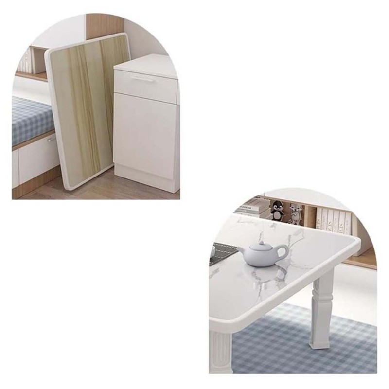 NU-81060 MODERN PATTERN FOLDING TABLE 60X60X30CM