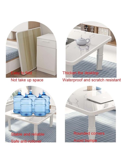NU-81060 MODERN PATTERN FOLDING TABLE 60X60X30CM