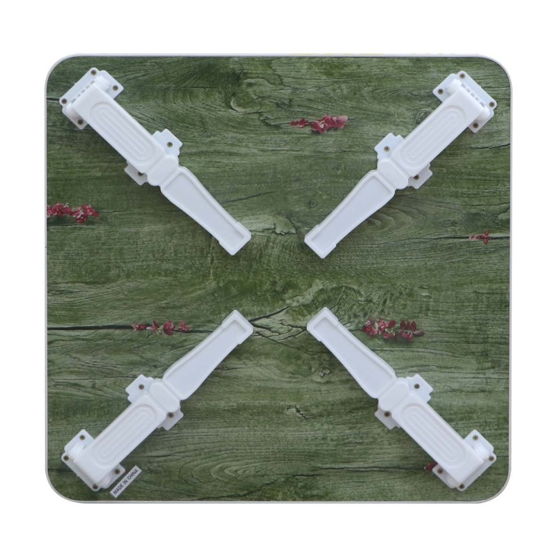 NU-81060 MODERN PATTERN FOLDING TABLE 60X60X30CM