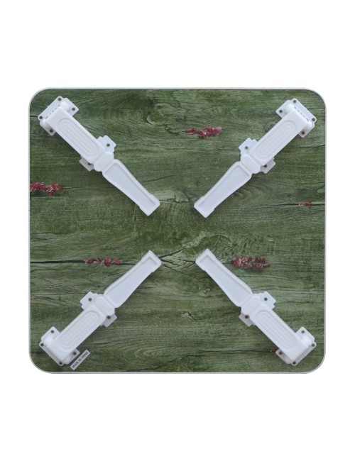 NU-81060 MODERN PATTERN FOLDING TABLE 60X60X30CM