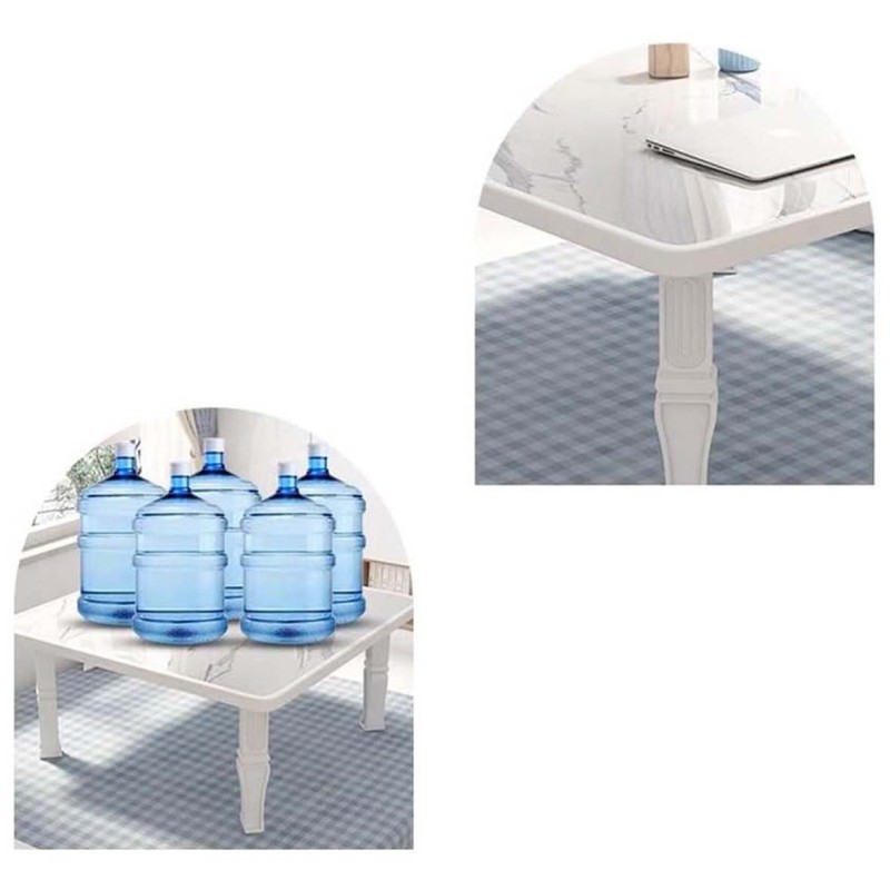 NU-81062 MODERN PATTERN FOLDING TABLE 80X80X30CM