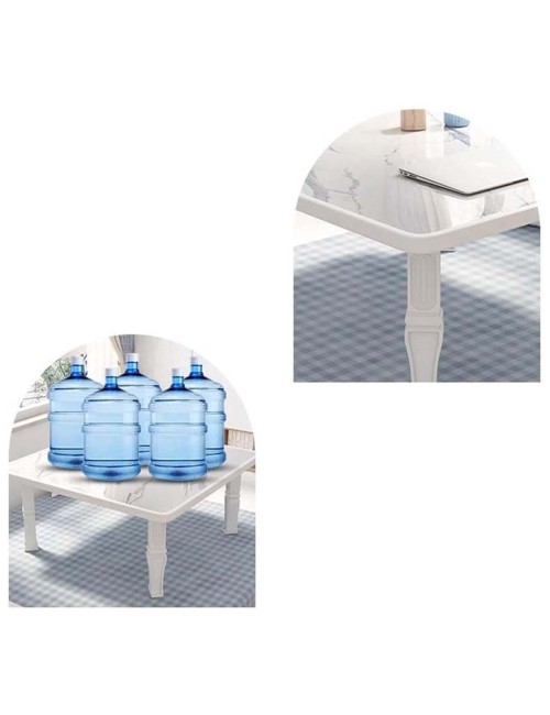 NU-81062 MODERN PATTERN FOLDING TABLE 80X80X30CM
