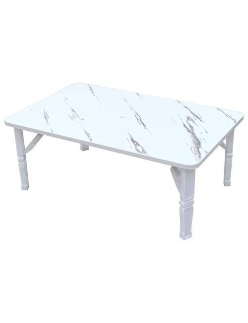 NU-81069 MODERN PATTERN FOLDING TABLE 80X50X30CM