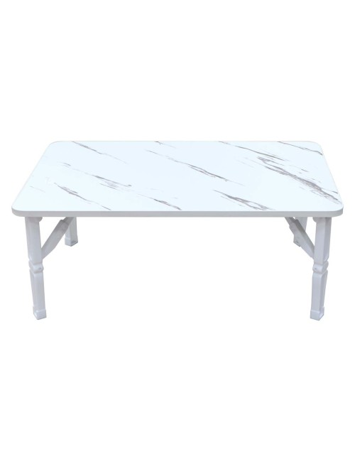 NU-81069 MODERN PATTERN FOLDING TABLE 80X50X30CM