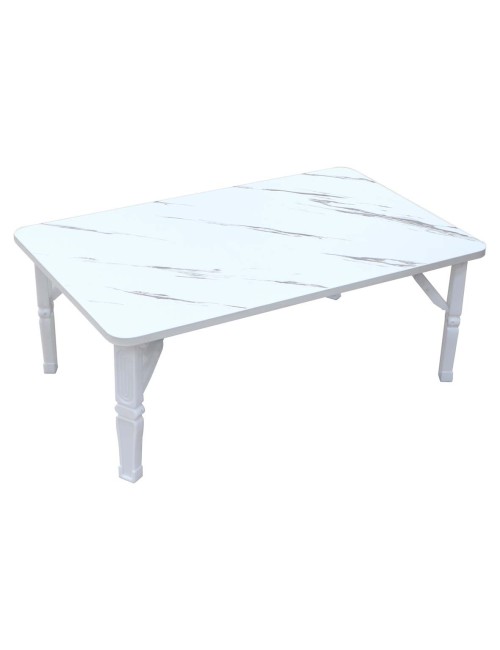 NU-81069 MODERN PATTERN FOLDING TABLE 80X50X30CM