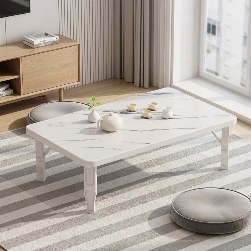NU-81069 MODERN PATTERN FOLDING TABLE 80X50X30CM