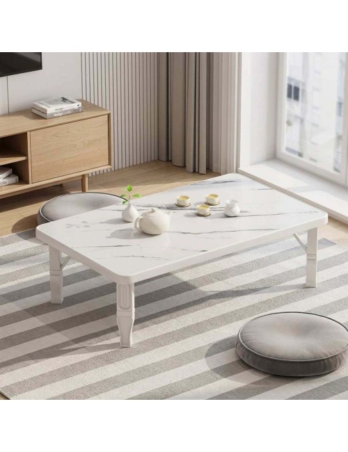 NU-81069 MODERN PATTERN FOLDING TABLE 80X50X30CM