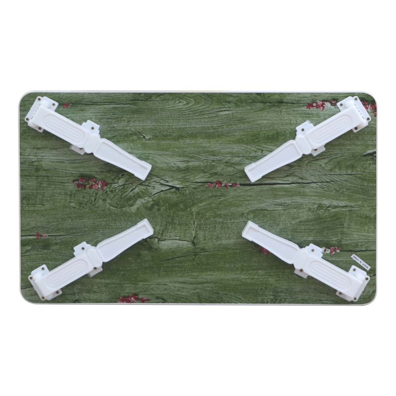 NU-81069 MODERN PATTERN FOLDING TABLE 80X50X30CM