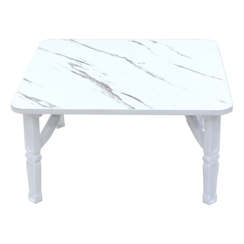 NU-81061 MODERN PATTERN FOLDING TABLE 70X70X30CM