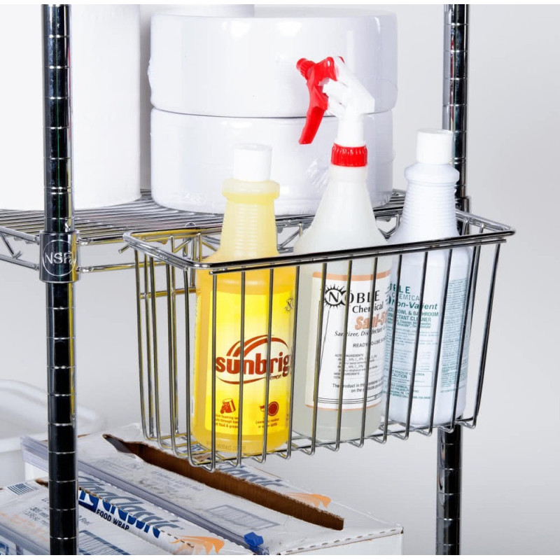 YL-B CHROME WIRE SHELF BASKET