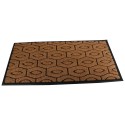 COIR BRUSH DOOR MAT RUBBER MOULDED 60 × 120 CM