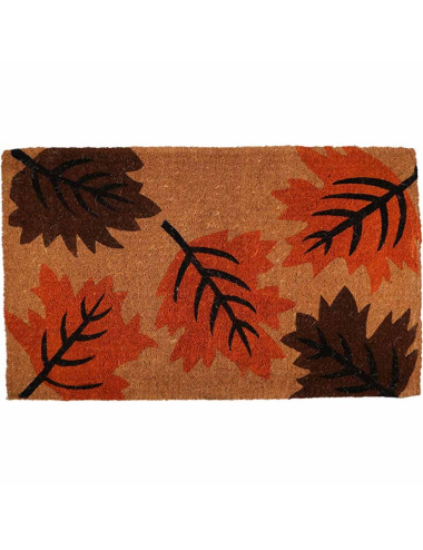 624203 FIBER DOOR MAT NATURAL 75 X 120 CM
