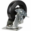 WHEEL MOVABLE WITH BREAK 6.5" HD.