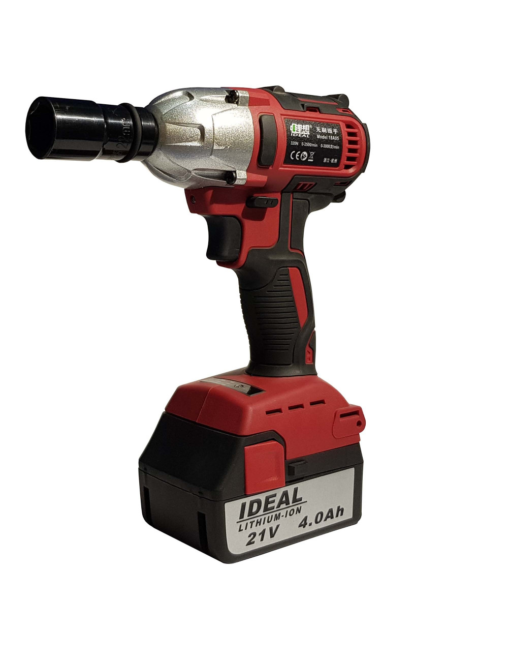 18A05 CORDLESS IMPACT WRENCH 2 BATTERIES 21V