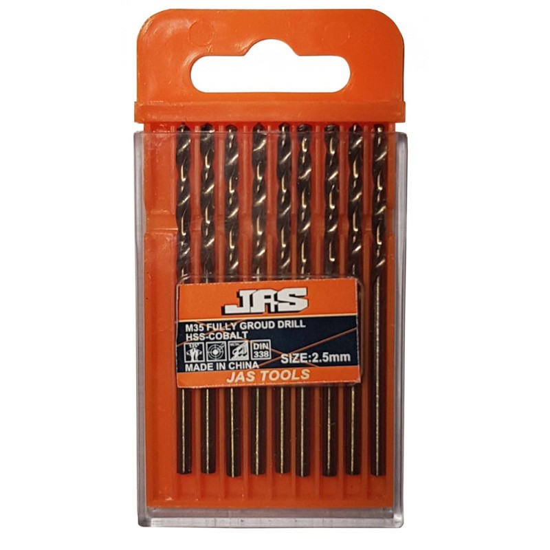 FAIZ HSS DRILL BIT COBALT 5% 2.5 MM