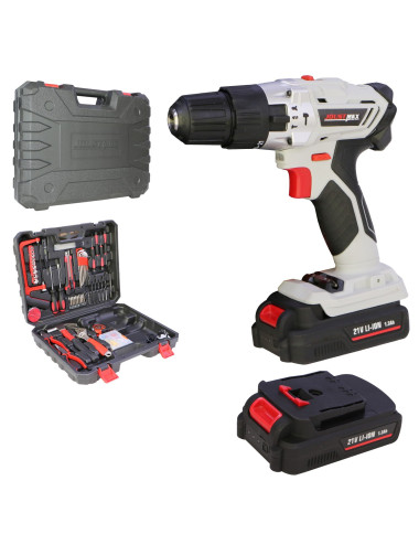 JST-21VS/B دريل باتري مع عدة كامل 21 فولت CHN