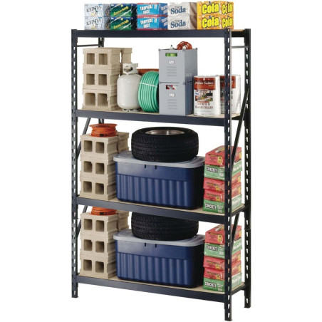 GYRD METAL RACK 1945 x 640 x 2500 MM W/ 4 BOARD SHELF