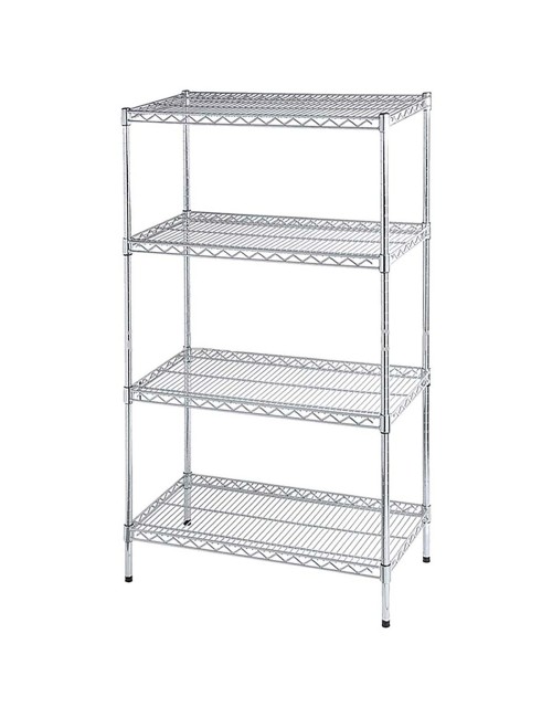 YL-01-18 CHROME WIRE SHELF 90 x 60 x 180 CM