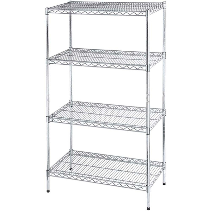 YL-01-15 CHROME WIRE SHELF 90 x 56 x 220 CM