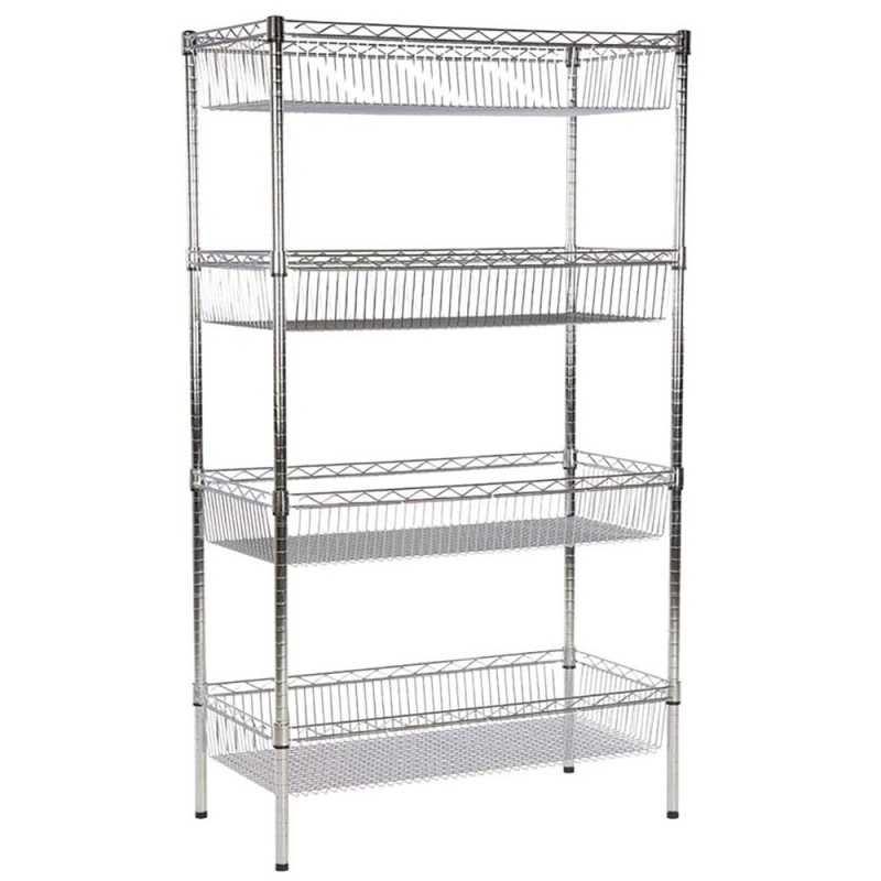 CHN-YL-05-1 45 X 90 X 180 CM رف مطبخ كروم
