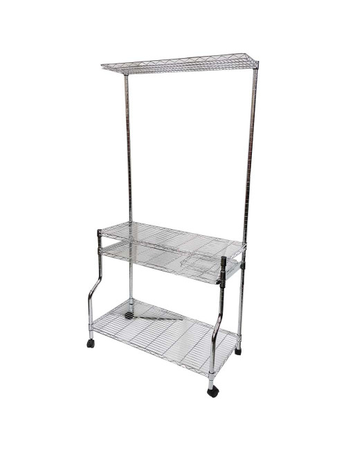 CHN-YT-31 90 X 45 X 162 CM رف كروم مكتبي متحرك