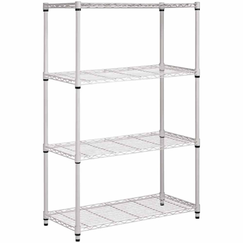 YL-01-7PC WIRE SHELF WHITE 90 x 56 x 180 CM