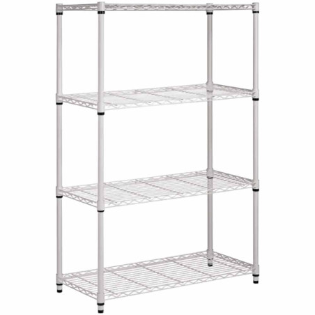 YL-01-7PC WIRE SHELF WHITE 90 x 56 x 180 CM