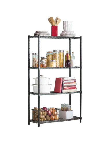 YL-01-8PC 120 X 56 X 220 CM رف اسود CHN