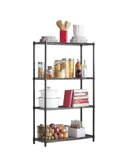 YL-01-8PC 120 X 56 X 220 CM رف اسود CHN