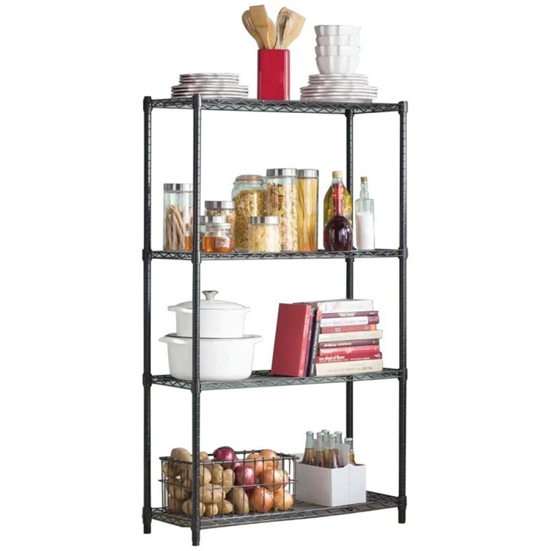 YL-01-11PC 90 X 30 X 180 CM رف اسود CHN