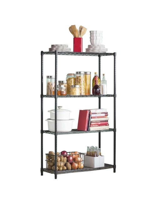 YL-01-11PC 90 X 30 X 180 CM رف اسود CHN