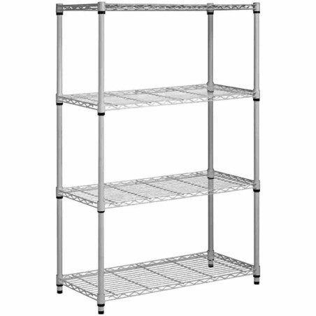 YL-01-8PC WIRE SHELF GREY 120 x 56 x 220 CM