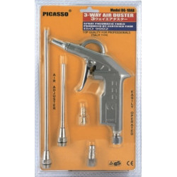 Air Blow Dust Gun With Slide Card 5 PCS/SET DG-10BK - CHN 