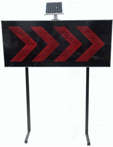 Solar Road Sign 140 x60CM YF-DXP-5306 - CHN 
