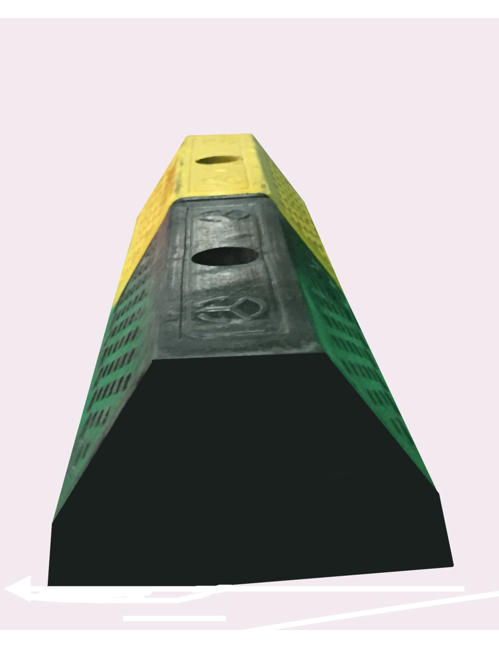 Rubber Wheel Localizer 50 x15 x8CM YF-RWL-01 - CHN