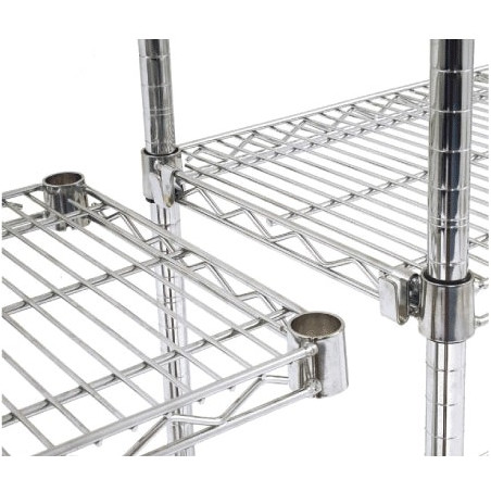 Chrome Wire Shelf 120 x 56 x 180 C.M YL-01-6
