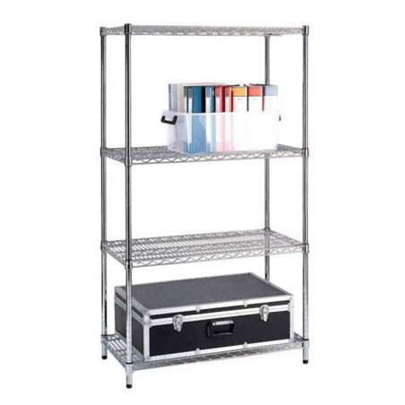 Chrome Wire Shelf 120 x 56 x 180 C.M YL-01-6