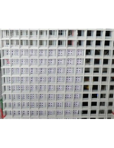 شبك تعليق كروم أبيض YL-W2-4 180 x 90